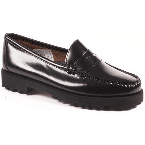 BASS WEEJUNS Women's Weejun 90 Penny Loafers in Black