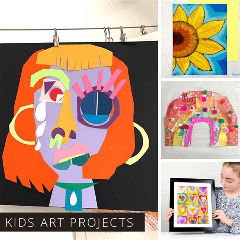 12 Kids Art Projects for All Ages to Enjoy Together