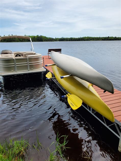 Double Kayak Rack | Dockside storage for Kayaks