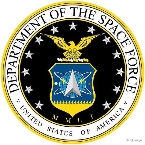 "Space Force Seal Logo" by BiggDesign | Redbubble