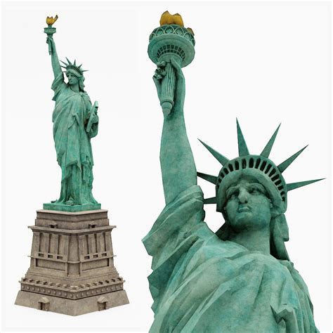 3D The Statue of Liberty - TurboSquid 2030291