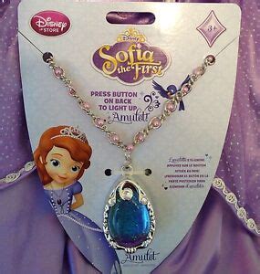 NWT Disney Store Princess Sofia the First Amulet Glowing Light Up ...