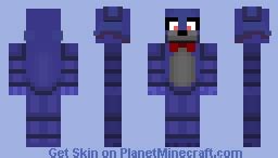 Bonnie FNAF Minecraft Skin