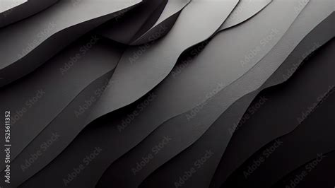 Black textures wallpaper. Abstract 4k background silk, smooth, waves ...