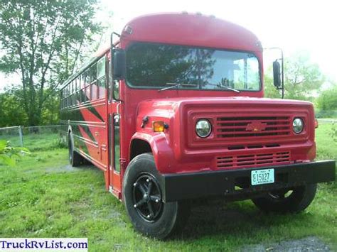 1990 Chevy School Bus Conversion For Sale, Used 1990 Chevy School Bus ...