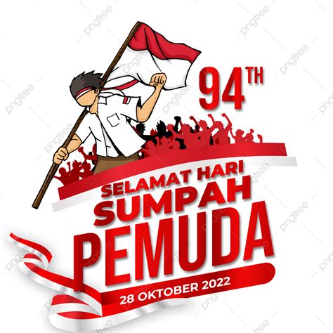 Poster Hari Sumpah Pemuda 28 Oktober 2022, Bingkai Foto Twibbon untuk ...