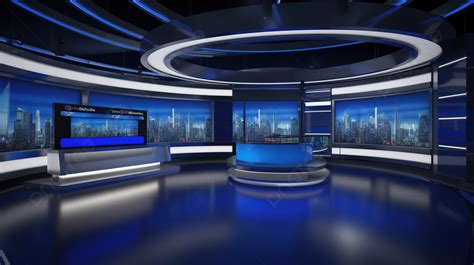 Background For A Virtual News Studio In 3d, News Room, Tv Show, News ...