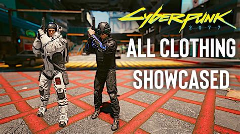 Cyberpunk 2077 - All Clothes Showcase (All Jackets, Shirts, Suits ...