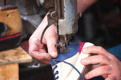 Cobbler stock image. Image of paste, cleaning, labor - 141505621