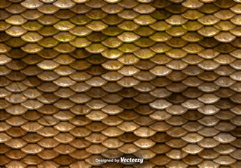 Brown Fish Scales Vector Pattern - Download Free Vector Art, Stock ...