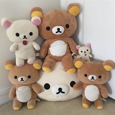 Cute Rilakkuma Plushie Collection