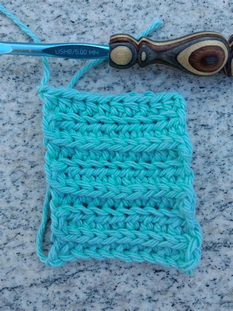 How to Crochet the Third Loop Half Double Crochet Stitch Tutorial