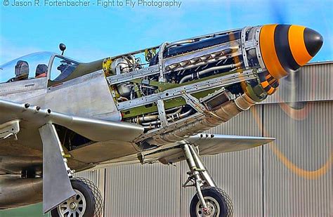 P-51’s Packard Merlin engine. | P51 mustang, Mustang, Packard