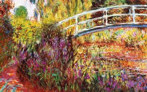 The Famous Painting: Japanese Bridge By Monet