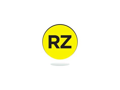 Monogram Rz Vector Logo Icon, Minimalist RZ Logo Letter Design 31729841 ...