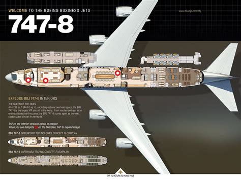 Bbj 777 Floor Plan | Private jet interior, Boeing business jet, Private ...