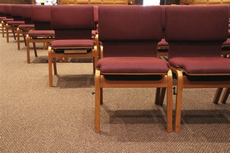 Church Choir Chairs: Oak-Lock, Ply-Harp, Ply-Bent - Church Interiors, Inc.