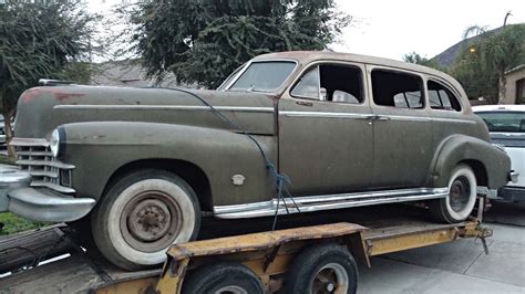 Rough Interior Survivor: 1949 Cadillac Fleetwood Series 75 | Barn Finds