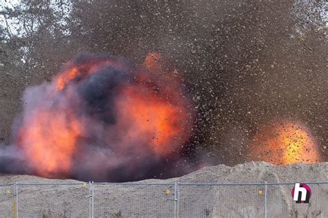 Detonation of 935kg explosive material from the V1 - Hein Heun ...