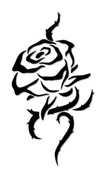 Gothic Rose Drawing | Free download on ClipArtMag