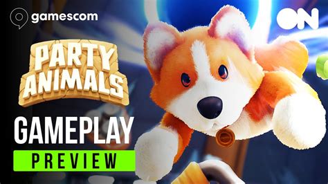 Party Animals Gameplay Preview - The Funniest Game At gamescom - YouTube