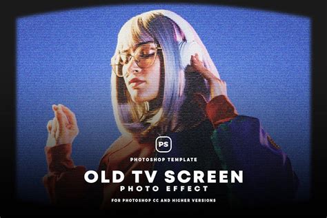 Old TV Screen Effect, in - Envato Elements