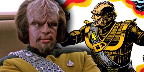 Star Trek: Worf Was NOT Starfleet's First Klingon Officer