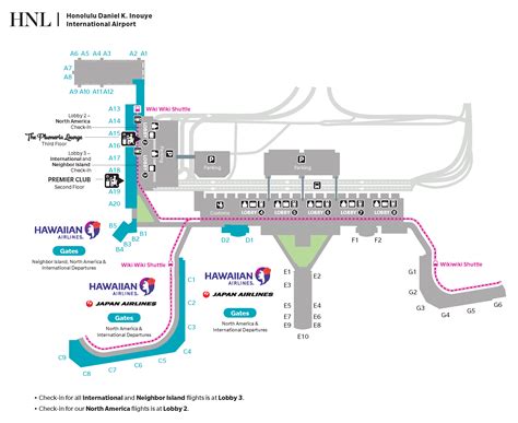 Southwest airlines honolulu airport map - dolfparking