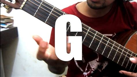 Chord G - Belajar Kunci Gitar - YouTube