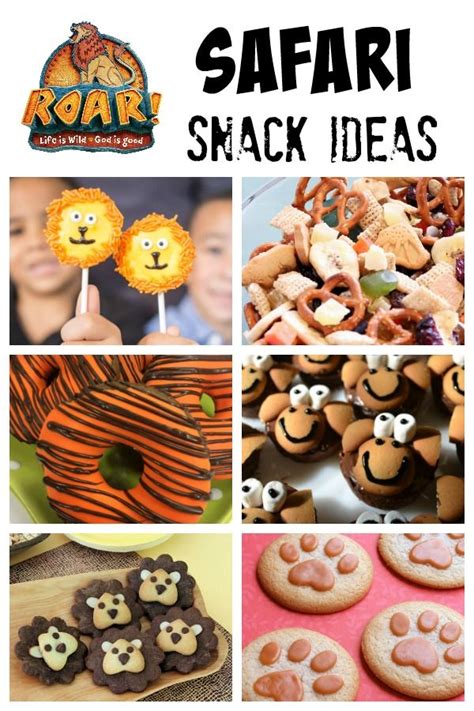 Roar! VBS Snack Ideas - Southern Made Simple | Safari food, Safari ...