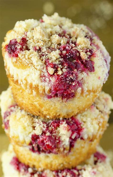 Raspberry Streusel Muffins | A Breakfast Muffin Recipe with Raspberries