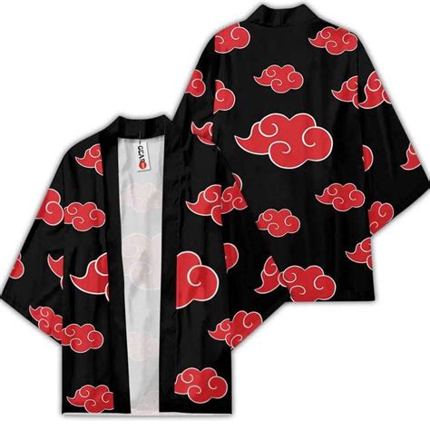 Akatsuki Kimono Uniform Anime Naruto Merch Clothes - Gear Otaku in 2022 ...