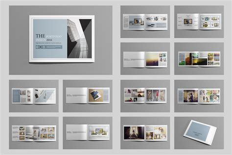 Indesign Portfolio Brochure-V419 | Brochure Templates ~ Creative Market