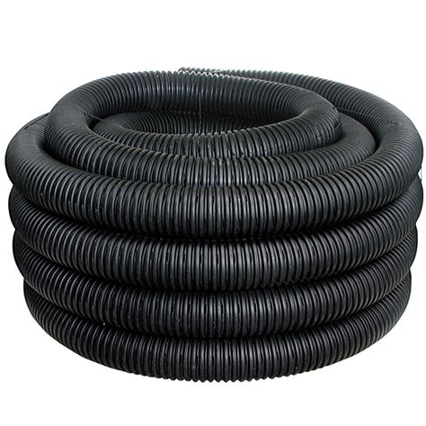 Advanced Drainage Systems 6 in. x 10 ft. Corex Drain Pipe Perforated ...