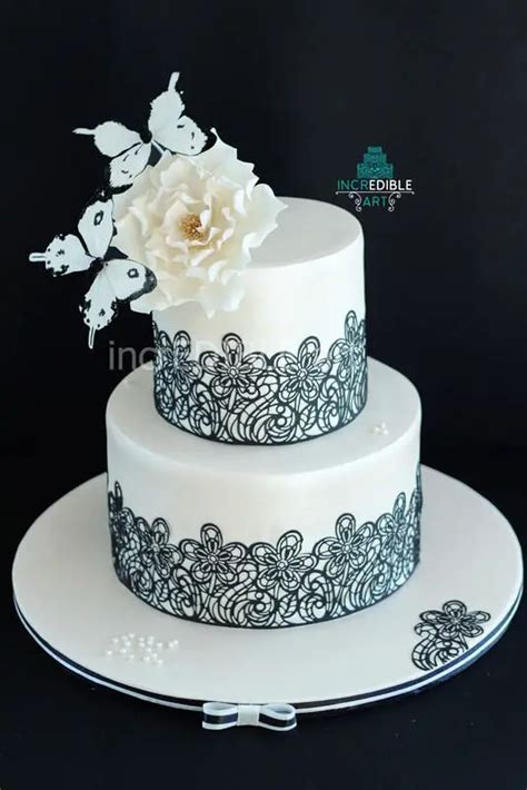 Edible Cake Lace Recipe and Tutorials - Cake Decorating Tutorials