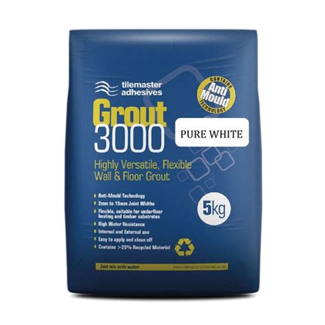 Tilemaster Grout 3000 (5kg) from Rockford Stone