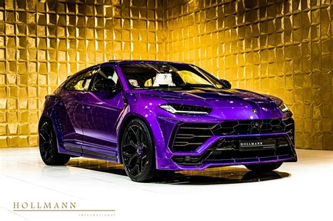 Purple Lamborghini Urus Thinks It's Twice the Car the Stock One Is, V8 ...