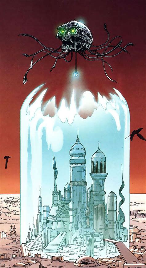 Kandor by Gary Frank | Superhero comic, Dc comics art, Dc villains