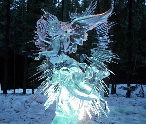 Cupid Ice Sculpture 4