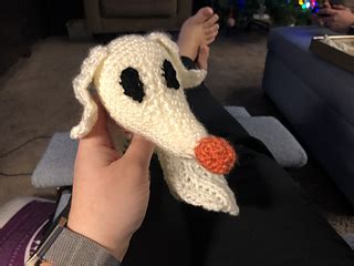 Ravelry: Zero the ghost dog plush pattern by Les Tuques De Stephanie