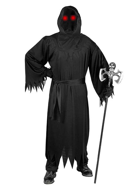 Grim Reaper Costume with Luminous Effect - maskworld.com