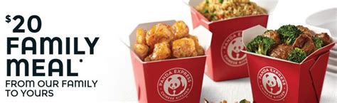 Panda Express Family Feast (2 Large Sides + 3 Large Entrees) Only $20 ...