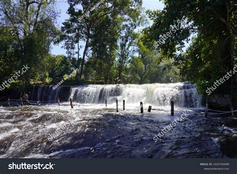 Phnom Kulen Waterfall On Mountain Phnom Stock Photo 2225792049 ...