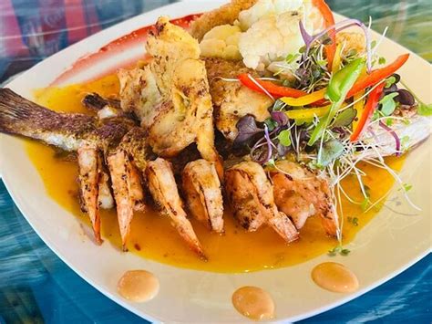 Best seafood - Review of Anglers Seafood Restaurant, San Pedro, Belize ...