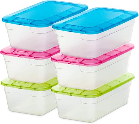 Clear Plastic Storage Boxes