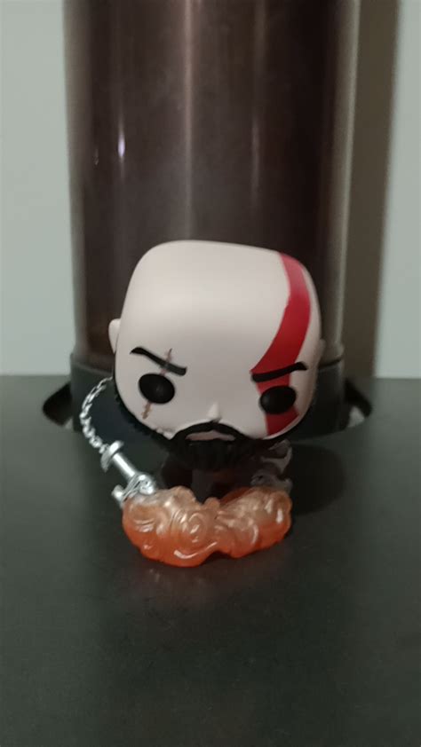 hey I bought this Kratos Funko with the Blades Of Chaos and it says ...