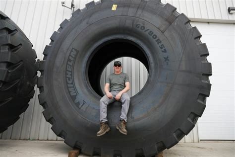 Regina shop brings in 2 massive tires | CBC News