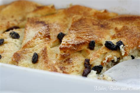 Old Fashioned Bread and Butter Pudding - Makes, Bakes and Decor