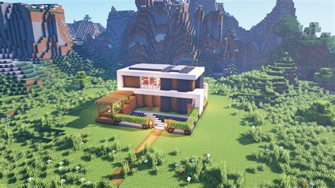 5 best small modern house designs in Minecraft