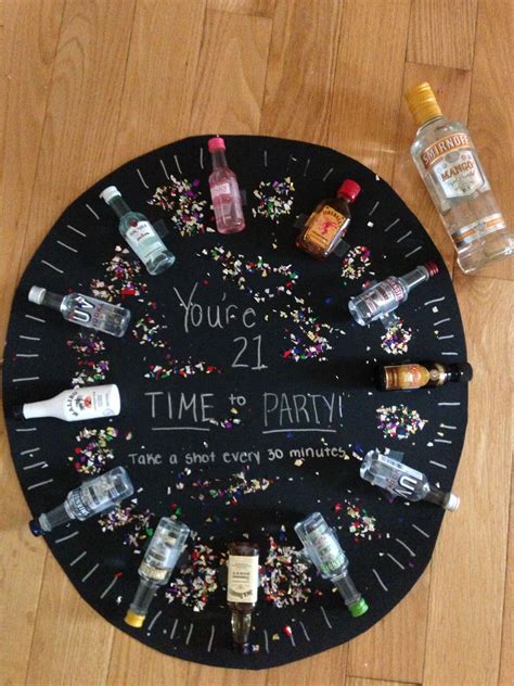 Time to party! Shot clock 21st birthday present for my birthday! Omg I ...